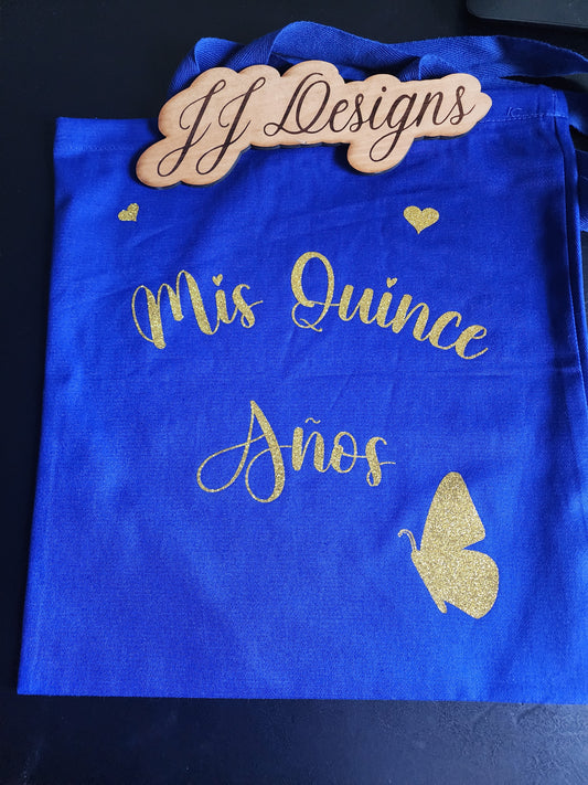 Mis Quince Tote Bags